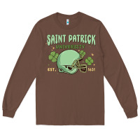 Chestnut saint patrick university Long Sleeve Tee - MaliasSmallBusiness