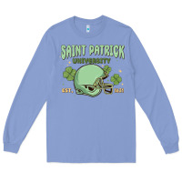 Colony Blue saint patrick university Long Sleeve Tee - MaliasSmallBusiness