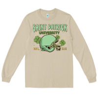 Mushroom saint patrick university Long Sleeve Tee - MaliasSmallBusiness