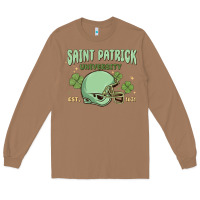 Toasted Coconut saint patrick university Long Sleeve Tee - MaliasSmallBusiness