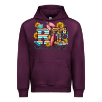 Mauve Wine respiratory therapist western Urban Hoodie - OliviaCreatesArt