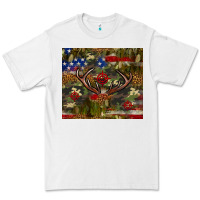White Hunting leopard USA flag tumbler 4th of july Premium Tee - Neo Western