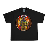 Black firefighter coasters Urban Heavy Tee - AdoDesignShop