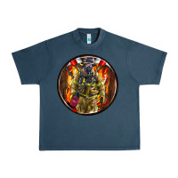 Midnight Navy firefighter coasters Urban Heavy Tee - AdoDesignShop