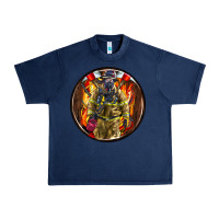 Navy firefighter coasters Urban Heavy Tee - AdoDesignShop