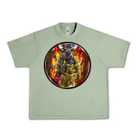 Oil Green firefighter coasters Urban Heavy Tee - AdoDesignShop