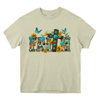 Mossy western faith Heavy Core Tee - Zillion Design Studio