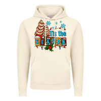 Vintage Artic tis the season christmas tree cake ado Vintage Hoodie - AdoDesignShop