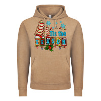 Vintage Coffee tis the season christmas tree cake ado Vintage Hoodie - AdoDesignShop