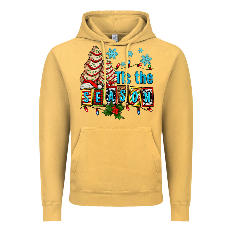 Tis The Season Christmas Tree Cake Ado Vintage Hoodie by AdoDesignShop | Teevron