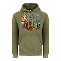 Vintage Olive tis the season christmas tree cake ado Vintage Hoodie - AdoDesignShop