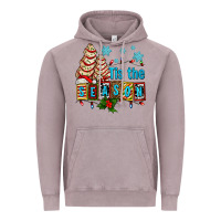 Vintage Zinc tis the season christmas tree cake ado Vintage Hoodie - AdoDesignShop