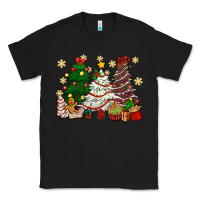 Black Cake Christmas trees Classic Tee - NancyCooperArtShop