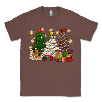 Chestnut Cake Christmas trees Classic Tee - NancyCooperArtShop