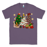 Lavender Cake Christmas trees Classic Tee - NancyCooperArtShop