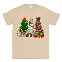 Mushroom Cake Christmas trees Classic Tee - NancyCooperArtShop