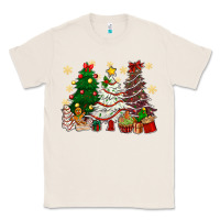 Natural Cake Christmas trees Classic Tee - NancyCooperArtShop