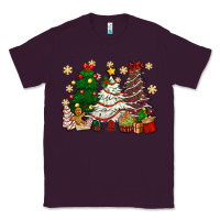 Plum Cake Christmas trees Classic Tee - NancyCooperArtShop
