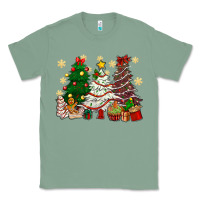 Sage Cake Christmas trees Classic Tee - NancyCooperArtShop