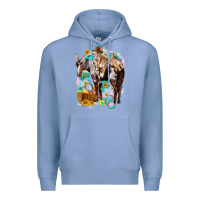 Happy Easter Day Rodeo Premium Hoodie | Teevron