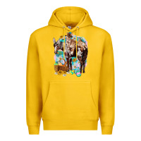 Lemon Happy Easter Day Rodeo Premium Hoodie - NancyCooperArtShop