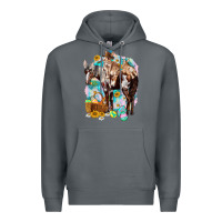 Rock Happy Easter Day Rodeo Premium Hoodie - NancyCooperArtShop