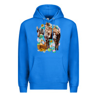 True Royal Happy Easter Day Rodeo Premium Hoodie - NancyCooperArtShop