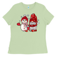 Matcha snowman gnome Ladies Tee - JahusDesignShop