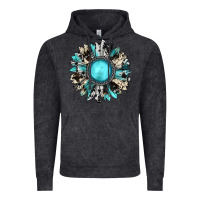 Vintage Black western sunflower gemstone Vintage Hoodie - JahusDesignShop