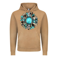 Vintage Camel western sunflower gemstone Vintage Hoodie - JahusDesignShop