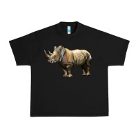 Black Rhino Illustrations Urban Heavy Tee - LillyAllenDesigns