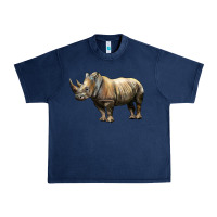 Navy Rhino Illustrations Urban Heavy Tee - LillyAllenDesigns