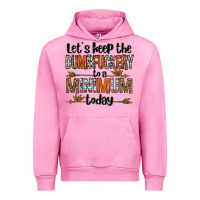 Fuchsia Pink let's keep the dumbfuckery to a minimum today olivia Urban Hoodie - OliviaCreatesArt