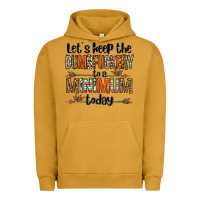 Pigment Peanut Butter let's keep the dumbfuckery to a minimum today olivia Urban Hoodie - OliviaCreatesArt