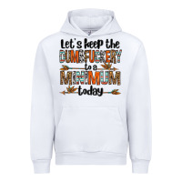 White let's keep the dumbfuckery to a minimum today olivia Urban Hoodie - OliviaCreatesArt