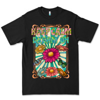 Black keep calm dream on Premium Tee - CowhideDigitalArt