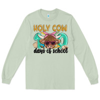 Matcha holy cow 100 days of school Long Sleeve Tee - MaliasSmallBusiness