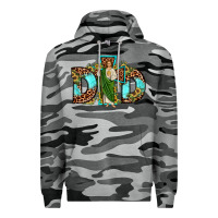 Slate Camo dad san judas sunflower leopard turquoise Premium Hoodie - JahusDesignShop