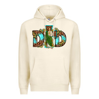 Tofu dad san judas sunflower leopard turquoise Premium Hoodie - JahusDesignShop