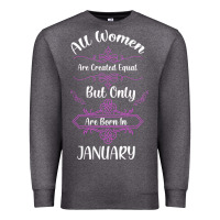 Charcoal Heather Legends are born in January shirt Premium Sweatshirt - Bettercallsaul