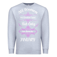Heather Grey Legends are born in January shirt Premium Sweatshirt - Bettercallsaul