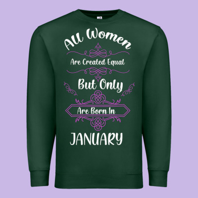 Legends Are Born In January Shirt Premium Sweatshirt Designed By Bettercallsaul