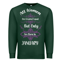 Sports Green Legends are born in January shirt Premium Sweatshirt - Bettercallsaul