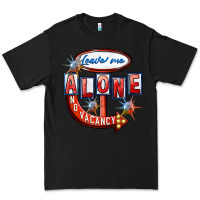 Black leave me alone anti valentines day Premium Tee - FaDigitalArtStudio