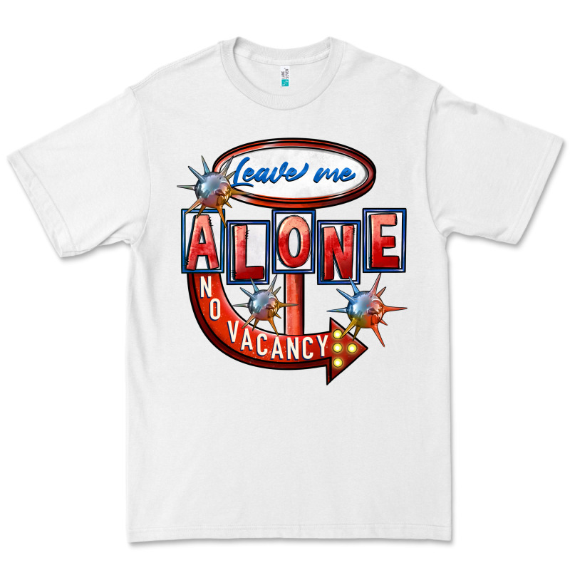Leave Me Alone Anti Valentines Day Premium Tee by FaDigitalArtStudio | Teevron