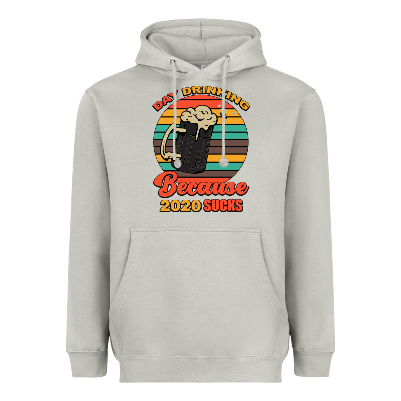 Day Drinking Because 2020 Sucks Heavyweight Hoodie by Bettercallsaul | Teevron