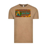 Vintage Coffee preview custom cowboy boots sunflowers and cactus license plate Vintage Tee - Artiststas