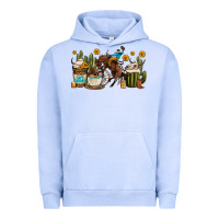 Pigment Grape Ice rodeo cowboy coffee cups Urban Hoodie - OliviaCreatesArt
