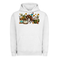 Pigment Lunar Rock rodeo cowboy coffee cups Urban Hoodie - OliviaCreatesArt