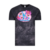 Cloud Black back to school flowers kindergarten 3200x2400 Vintage Tee - AdoDesignShop